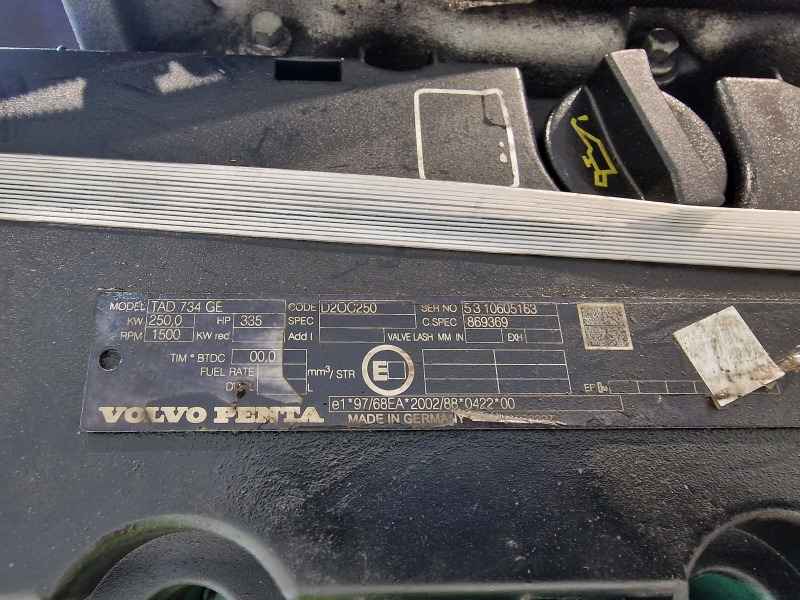 Engine for Industrial equipment Volvo Penta TAD 734 GE Engine (Industrial): picture 8