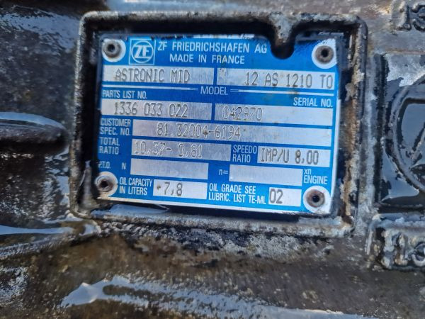 ZF Astronic 12AS1210TO Gearbox - Gearbox: picture 2 ZF Astronic 12AS1210TO Gearbox - Gearbox: picture 2