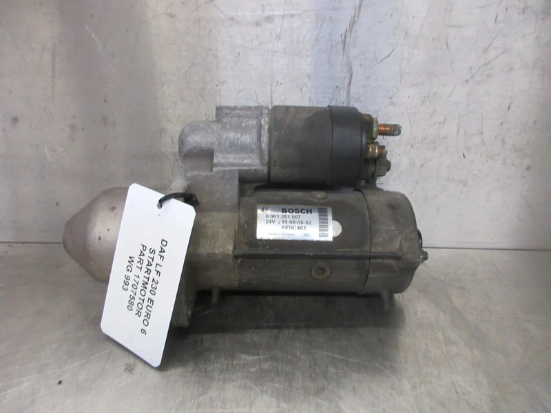 DAF 1707580 STARTMOTOR DAF LF PX 5 PX7 NIEUWE EN GEBRUIK MODEL 2020 - Alternator for Truck: picture 4 DAF 1707580 STARTMOTOR DAF LF PX 5 PX7 NIEUWE EN GEBRUIK MODEL 2020 - Alternator for Truck: picture 4