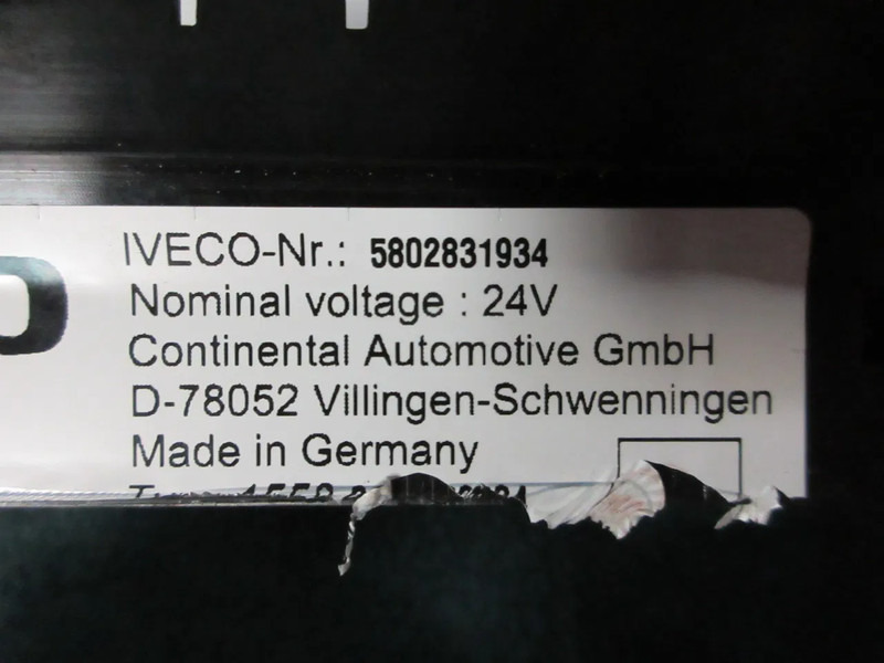 Iveco 5802831934 INSTUMENTENPANEEL IVECO S WAY MODEL 2023 - Dashboard for Truck: picture 5 Iveco 5802831934 INSTUMENTENPANEEL IVECO S WAY MODEL 2023 - Dashboard for Truck: picture 5