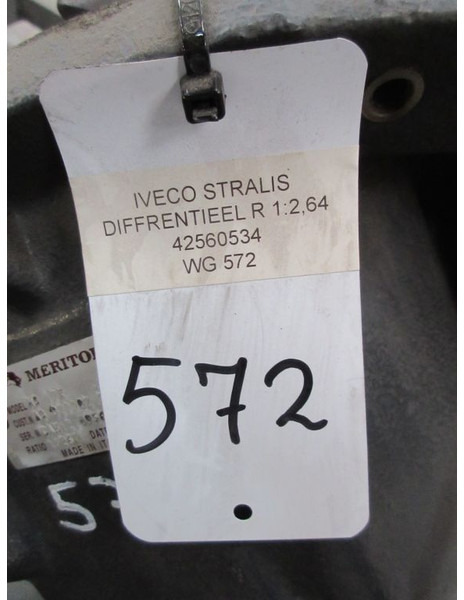Differential gear for Truck Iveco HIWAY 42560534 DIFFERENTIEEL MS 17X RATIO 1/264 EURO 6: picture 6