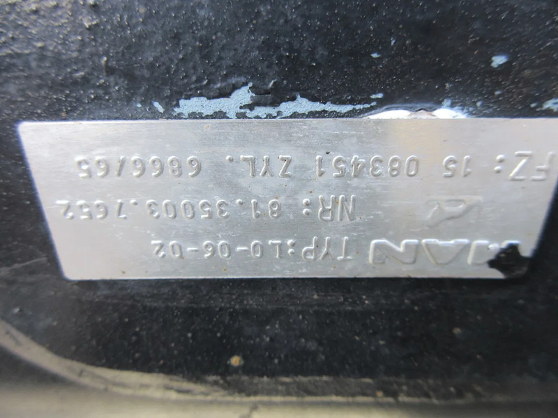 MAN 81.35003-7652 SLEEP AS TYPE LO-06-02 MAT TGX 24.440 EURO 6 - Axle and parts for Truck: picture 5 MAN 81.35003-7652 SLEEP AS TYPE LO-06-02 MAT TGX 24.440 EURO 6 - Axle and parts for Truck: picture 5