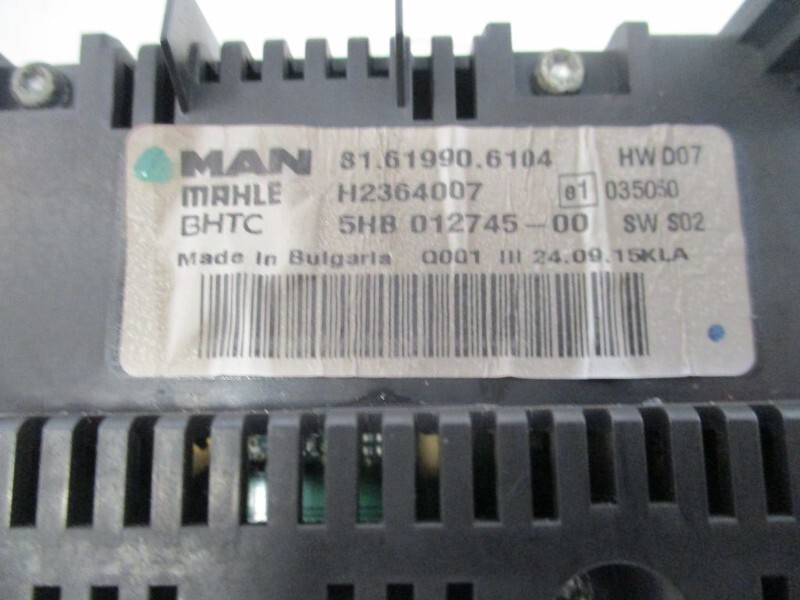 MAN 81.61990-6104 - Dashboard for Truck: picture 2 MAN 81.61990-6104 - Dashboard for Truck: picture 2