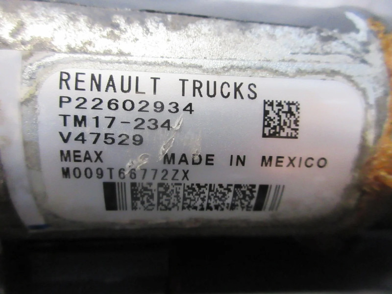 Renault 22602934 RENAULT T 520 EURO 6 MODEL 2020 - Starter for Truck: picture 5 Renault 22602934 RENAULT T 520 EURO 6 MODEL 2020 - Starter for Truck: picture 5