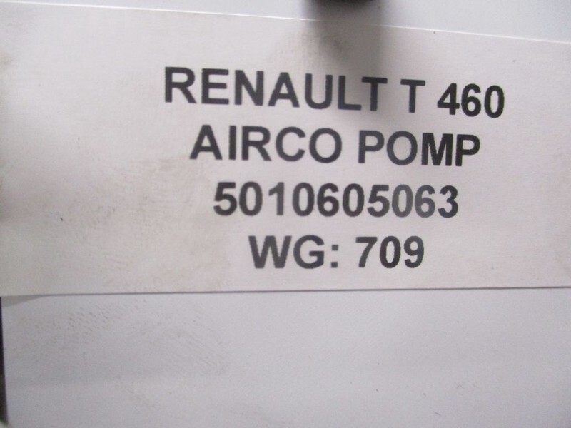 Renault T SERIE 5010605063 AIRCO POMP - A/C part for Truck: picture 3 Renault T SERIE 5010605063 AIRCO POMP - A/C part for Truck: picture 3