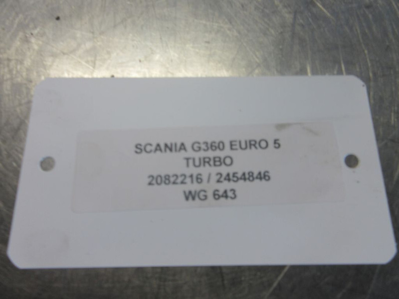 Scania 2082216/2454846 TURBO SCANIA G 360 EURO 5 - Turbo for Truck: picture 4 Scania 2082216/2454846 TURBO SCANIA G 360 EURO 5 - Turbo for Truck: picture 4