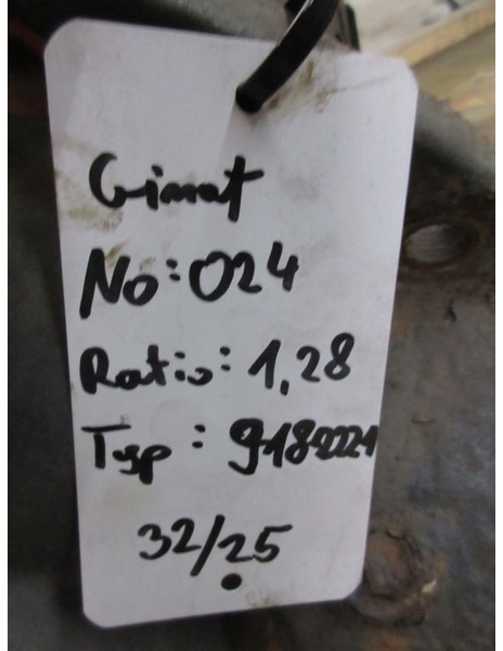 Sisu RATIO 1.28 TYPE 9182221 32/25 SISU / GINAF EIND KLOK - Differential gear for Truck: picture 5 Sisu RATIO 1.28 TYPE 9182221 32/25 SISU / GINAF EIND KLOK - Differential gear for Truck: picture 5