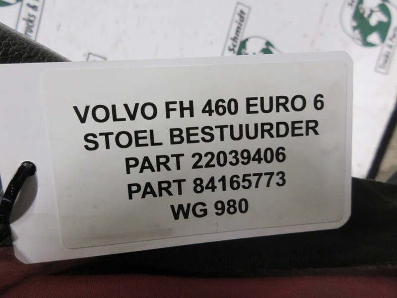Seat for Truck Volvo 22039406 // 84165773// 21210197 // 82201651 STOELEN SET VOLVO FH 460 EURO 6: picture 9