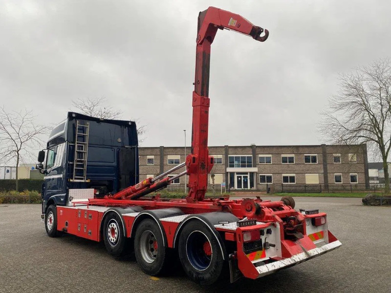 Hook lift truck DAF XF106-530 8X2 / AJK HOOKLIFT 25000KG / 9 TON FRONT AXLE / NAVI / ONLY:612482 KM / SSC / AUTOMATIC / EURO-6 / 2019: picture 8