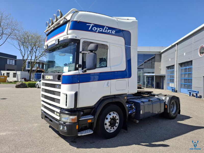Scania R164-480 V8 / RETARDER / DOUBLE TANK / AIRCO / AUTOMATIC / EURO-3 / 2000 - Tractor unit: picture 1 Scania R164-480 V8 / RETARDER / DOUBLE TANK / AIRCO / AUTOMATIC / EURO-3 / 2000 - Tractor unit: picture 1