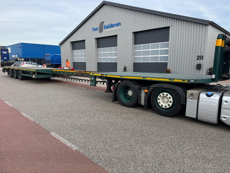 Broshuis Mega 99 cm, 720 cm Extandable, 1 steered Axle - Dropside/ Flatbed semi-trailer: picture 1 Broshuis Mega 99 cm, 720 cm Extandable, 1 steered Axle - Dropside/ Flatbed semi-trailer: picture 1