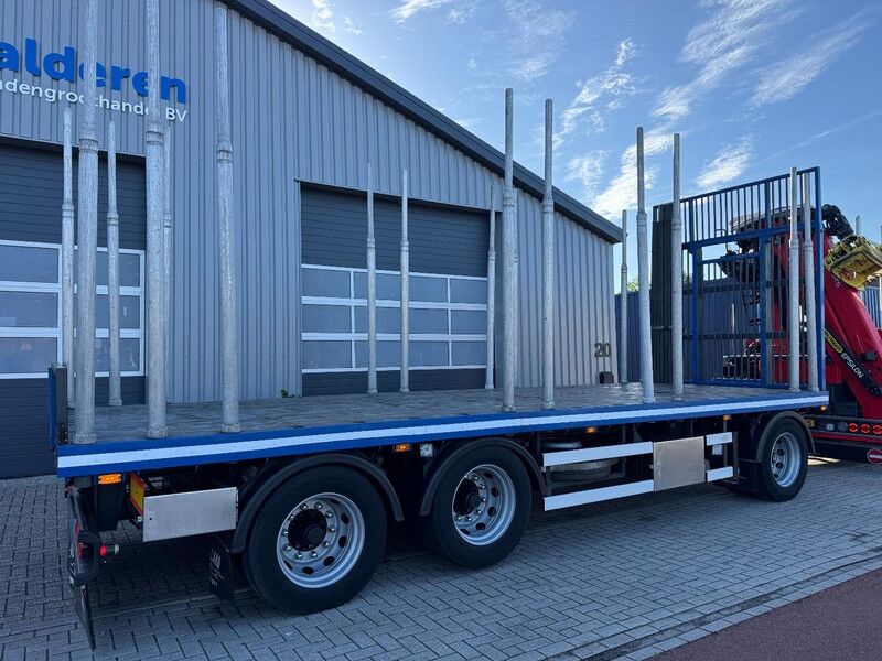 Lako Holz- Hout- Wood- (Open Transport) PERFECT !!! ( 30 Ton ) - Dropside/ Flatbed trailer: picture 3 Lako Holz- Hout- Wood- (Open Transport) PERFECT !!! ( 30 Ton ) - Dropside/ Flatbed trailer: picture 3