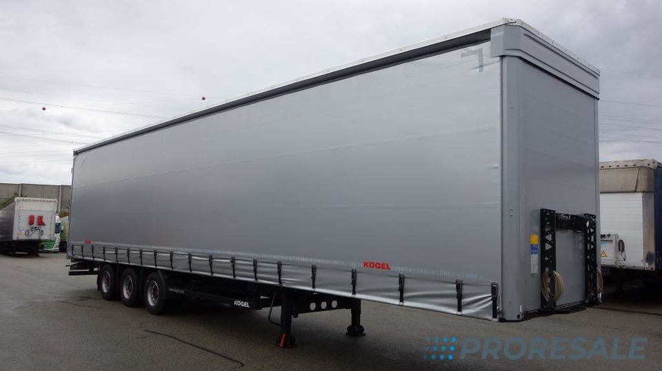 Curtainsider semi-trailer KÖGEL SN 24 MEGA: picture 1