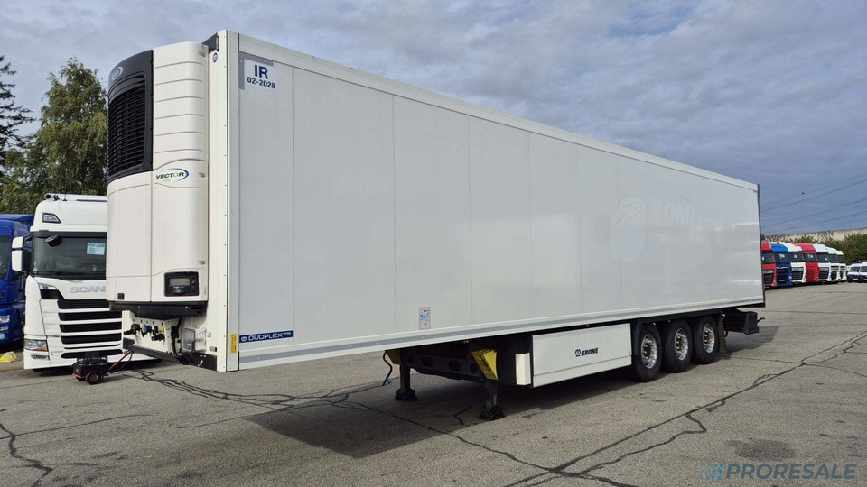 KRONE COOL LINER SD mrazírenský + agregát CARRIER VECTOR 1550 - Refrigerator semi-trailer: picture 2 KRONE COOL LINER SD mrazírenský + agregát CARRIER VECTOR 1550 - Refrigerator semi-trailer: picture 2