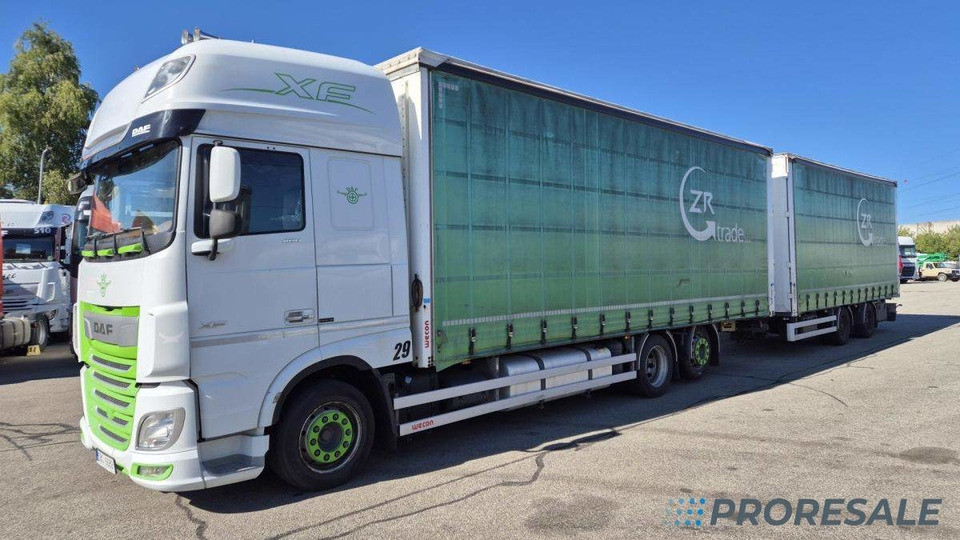 WECON PC-CP-T0111 - velkobjemová souprava - prodejné jen s vozidlem DAF D1882K - cena je za celou soupravu - Curtainsider truck: picture 2 WECON PC-CP-T0111 - velkobjemová souprava - prodejné jen s vozidlem DAF D1882K - cena je za celou soupravu - Curtainsider truck: picture 2