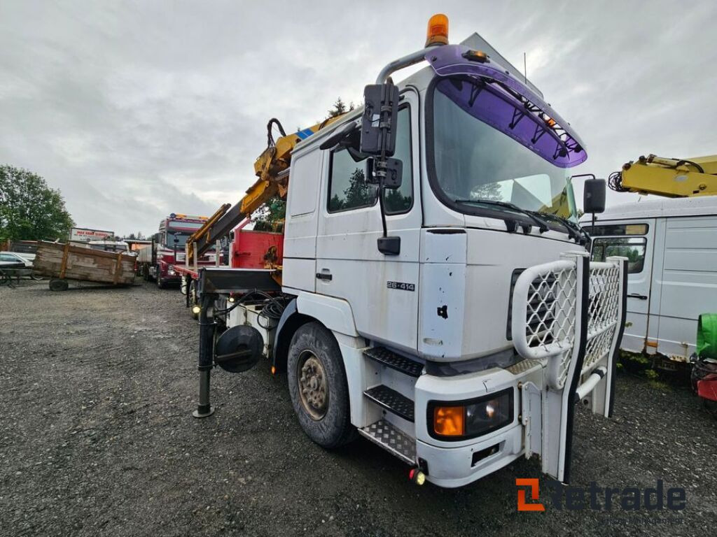 1999 modell MAN 26.414 6x2 kranbil - Dropside/ Flatbed truck, Crane truck: picture 1 1999 modell MAN 26.414 6x2 kranbil - Dropside/ Flatbed truck, Crane truck: picture 1