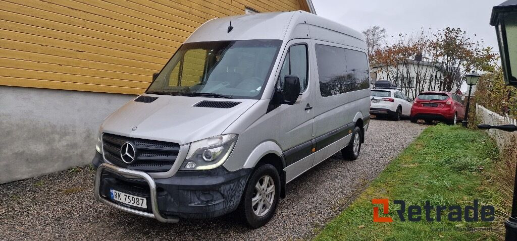 2014 Buss 10 seter MERCEDES-BENZ SPRINTER 316 EU-Godkjent - Minibus, Passenger van: picture 1 2014 Buss 10 seter MERCEDES-BENZ SPRINTER 316 EU-Godkjent - Minibus, Passenger van: picture 1