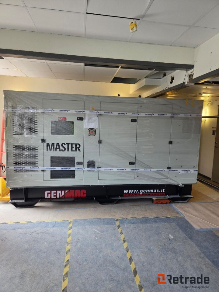 Master GENMAC dieselgenerator set 250 KVA, 400 Volt 50 Hz. - Construction machinery: picture 2 Master GENMAC dieselgenerator set 250 KVA, 400 Volt 50 Hz. - Construction machinery: picture 2