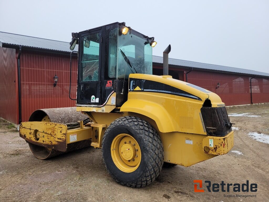 Vält Jordpackningsvält CAT CS 423 E - Construction machinery: picture 4 Vält Jordpackningsvält CAT CS 423 E - Construction machinery: picture 4