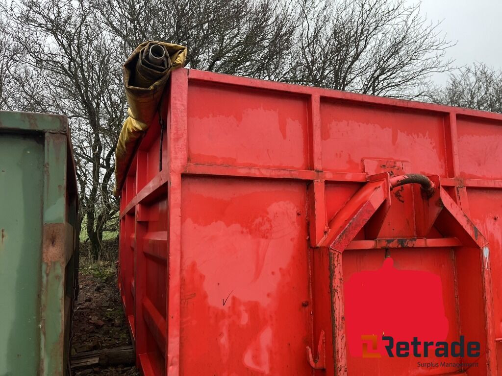 Container Container Høje sider Rød - Construction equipment: picture 4 Container Container Høje sider Rød - Construction equipment: picture 4