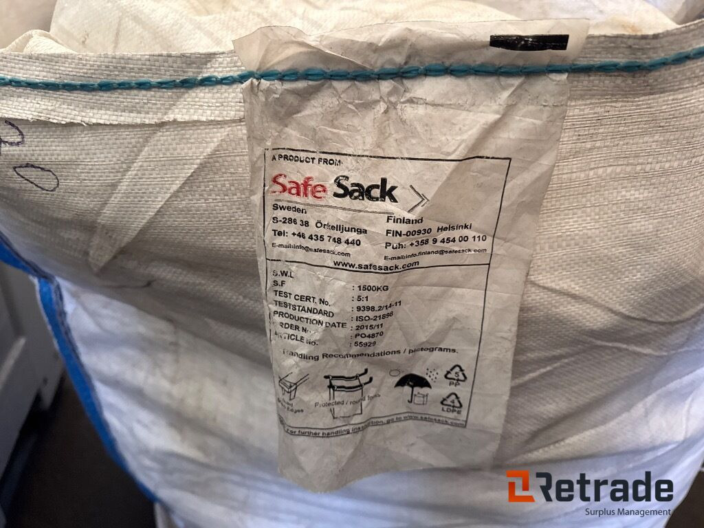 Forskelligt udstyr Safe Sack / Big Bags 1500kg (A0020025) - Tool/ Equipment: picture 3 Forskelligt udstyr Safe Sack / Big Bags 1500kg (A0020025) - Tool/ Equipment: picture 3