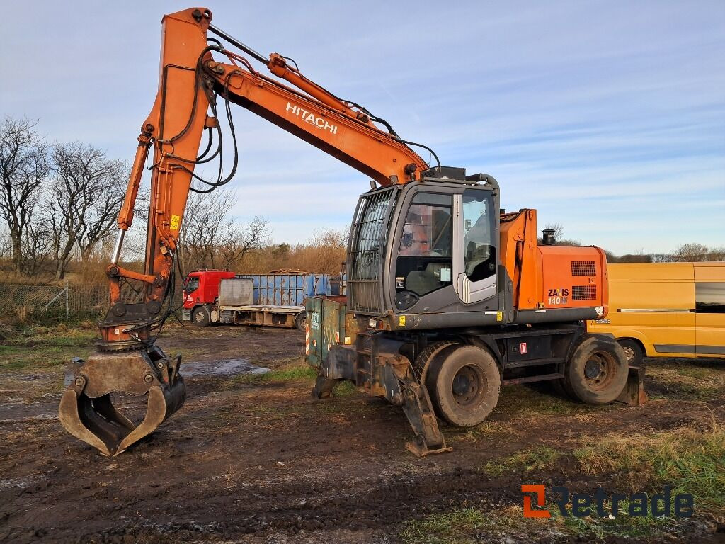Gravemaskine Hitachi ZX 140W-3 - Wheel excavator: picture 1 Gravemaskine Hitachi ZX 140W-3 - Wheel excavator: picture 1