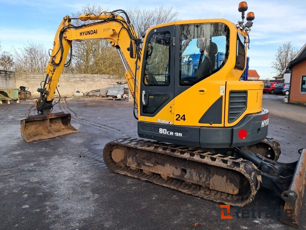 Gravemaskine Hyundai Robex 80 Cr 9A inkl. Sortergrab, tilt skovl og 3 skovle - Crawler excavator: picture 2 Gravemaskine Hyundai Robex 80 Cr 9A inkl. Sortergrab, tilt skovl og 3 skovle - Crawler excavator: picture 2