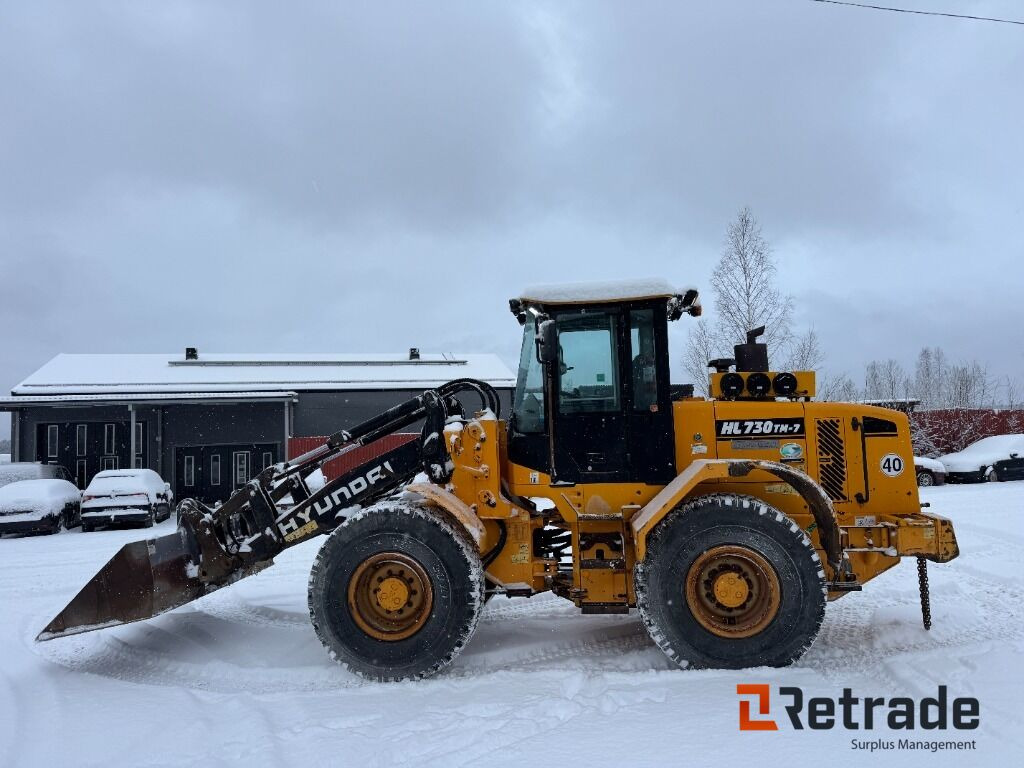 Hjullastare Hyundai HL730 TM-7 med planerskopa - Wheel loader: picture 5 Hjullastare Hyundai HL730 TM-7 med planerskopa - Wheel loader: picture 5