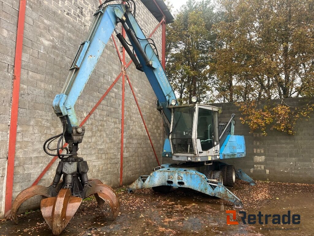 Knusnings- og sorteringsudstyr FUCHS MHL 320 - Skrot sorteringskran - Waste/ Industry handler: picture 2 Knusnings- og sorteringsudstyr FUCHS MHL 320 - Skrot sorteringskran - Waste/ Industry handler: picture 2