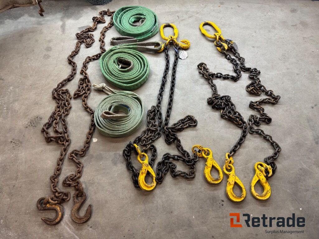 Lyft Kätting för till exempel kranbil paket med 6 objekt - Warehouse equipment: picture 1 Lyft Kätting för till exempel kranbil paket med 6 objekt - Warehouse equipment: picture 1