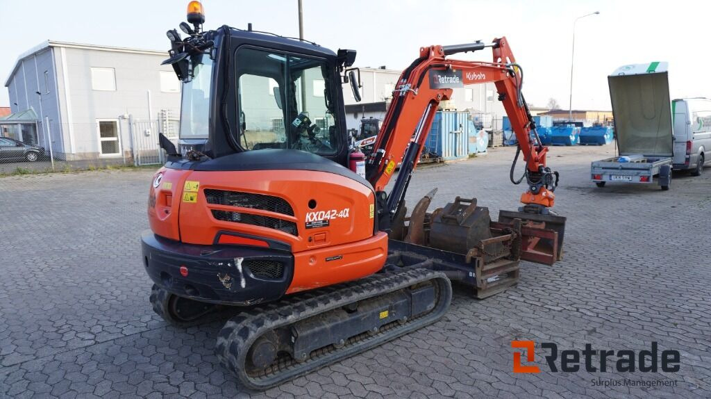 Minigrävare Kubota KX 042-4A Grävsystem - Mini excavator: picture 4 Minigrävare Kubota KX 042-4A Grävsystem - Mini excavator: picture 4