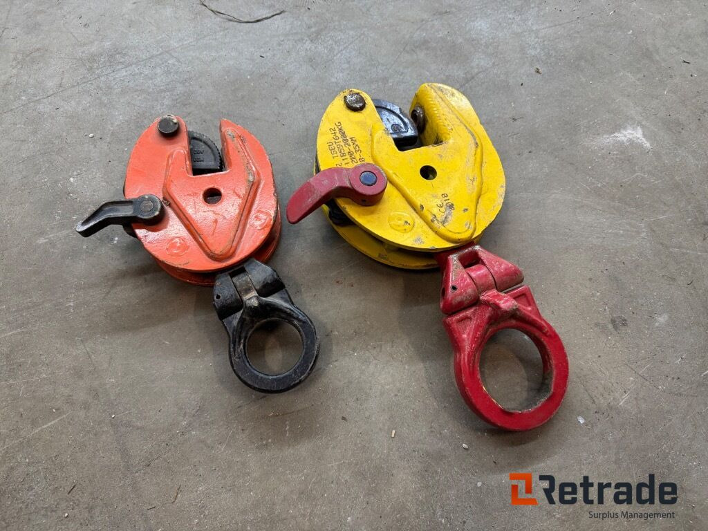 Plåtlyfthandskar för kranbil - Warehouse equipment: picture 2 Plåtlyfthandskar för kranbil - Warehouse equipment: picture 2