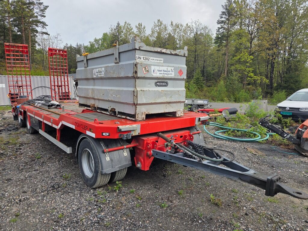 SCANSLEP 2022 MOD 3 AKSLET MASINHENGER - Low loader trailer: picture 2 SCANSLEP 2022 MOD 3 AKSLET MASINHENGER - Low loader trailer: picture 2