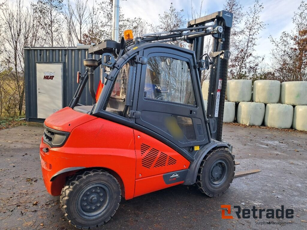 Truck Linde H45D-02 med Duplex mast og Combo-aggregator - Diesel forklift: picture 3 Truck Linde H45D-02 med Duplex mast og Combo-aggregator - Diesel forklift: picture 3