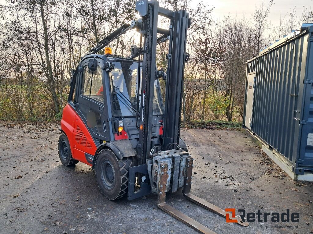 Truck Linde H45D-02 med Duplex mast og Combo-aggregator - Diesel forklift: picture 2 Truck Linde H45D-02 med Duplex mast og Combo-aggregator - Diesel forklift: picture 2