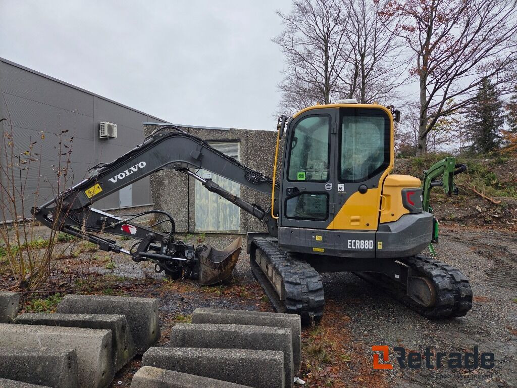 VOLVO ECR 88 2016 MOD ROTORTILT 3 BUCKET 2268 HOURS - Crawler excavator: picture 1 VOLVO ECR 88 2016 MOD ROTORTILT 3 BUCKET 2268 HOURS - Crawler excavator: picture 1