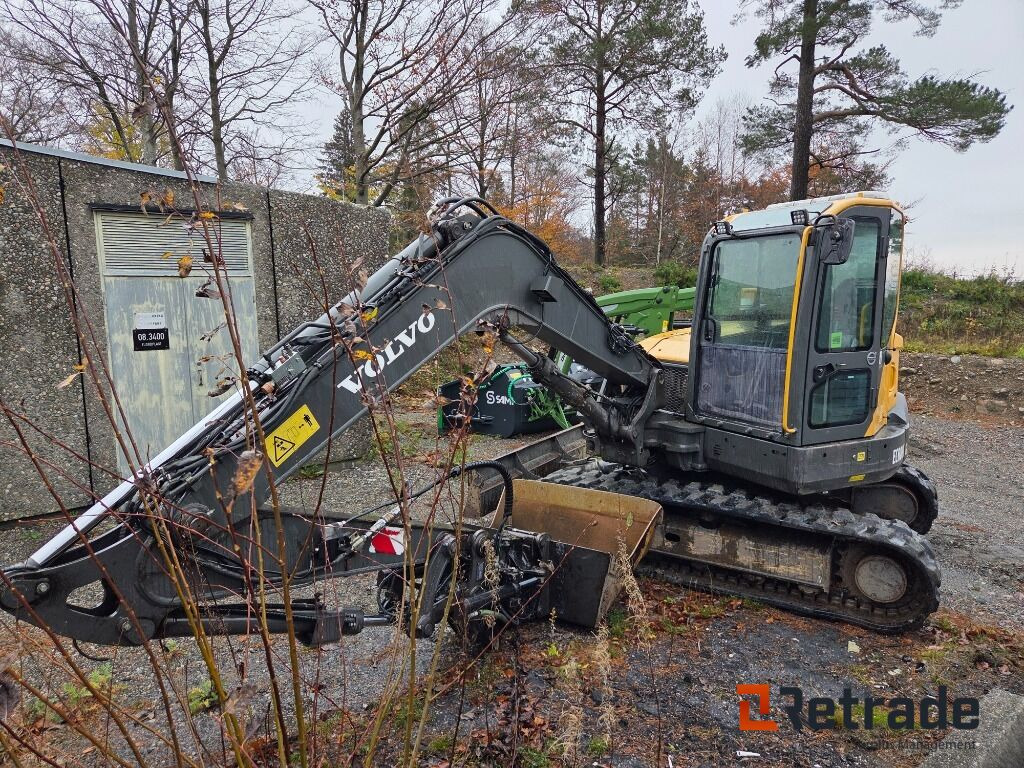 VOLVO ECR 88 2016 MOD ROTORTILT 3 BUCKET 2268 HOURS - Crawler excavator: picture 4 VOLVO ECR 88 2016 MOD ROTORTILT 3 BUCKET 2268 HOURS - Crawler excavator: picture 4
