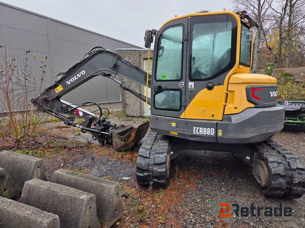 VOLVO ECR 88 2016 MOD ROTORTILT 3 BUCKET 2268 HOURS - Crawler excavator: picture 5 VOLVO ECR 88 2016 MOD ROTORTILT 3 BUCKET 2268 HOURS - Crawler excavator: picture 5