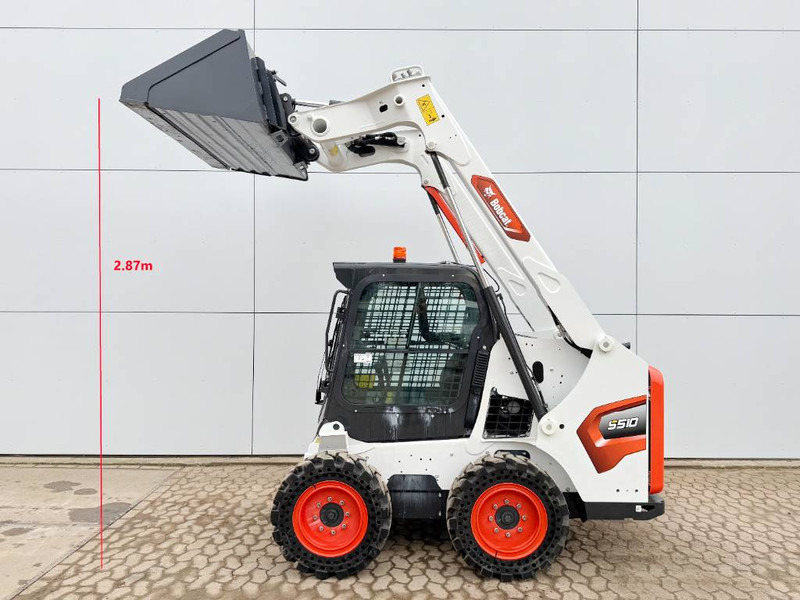Skid steer loader Bobcat S510 - New / Unused / Closed Cabine / AC: picture 18