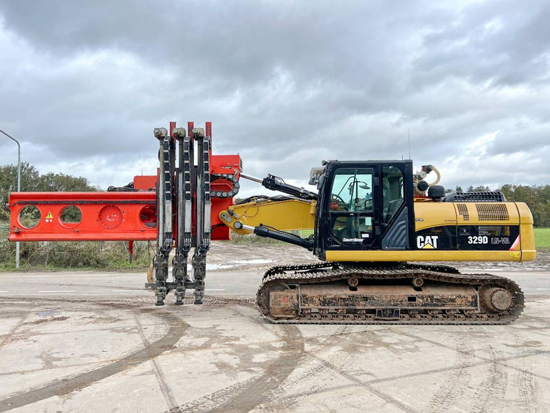 Cat 329D + Wimmer Jura Luna 3.100 Surface Drill Rig - Crawler excavator: picture 1 Cat 329D + Wimmer Jura Luna 3.100 Surface Drill Rig - Crawler excavator: picture 1