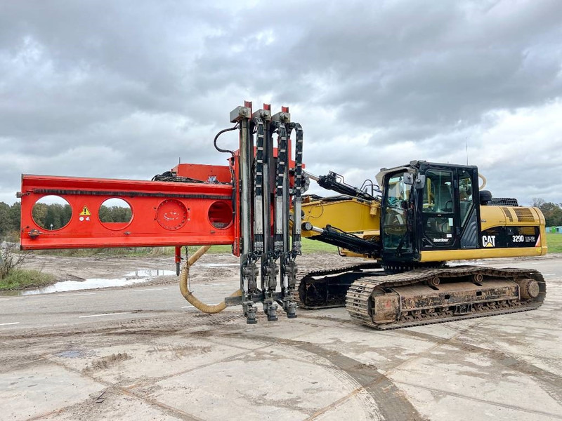 Cat 329D + Wimmer Jura Luna 3.100 Surface Drill Rig - Crawler excavator: picture 2 Cat 329D + Wimmer Jura Luna 3.100 Surface Drill Rig - Crawler excavator: picture 2