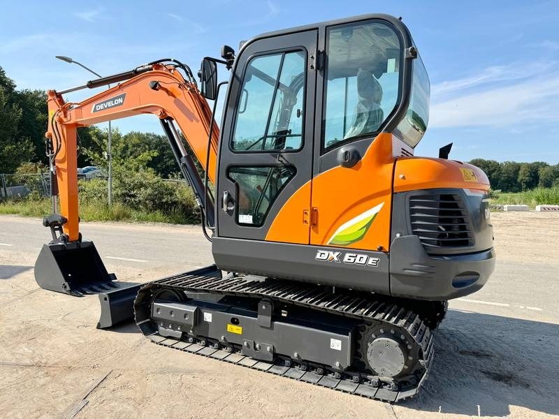 Develon DX60E-10N - New / Unused / 2024 Model - Mini excavator: picture 3 Develon DX60E-10N - New / Unused / 2024 Model - Mini excavator: picture 3