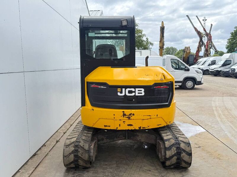 JCB 48Z-1 - Hammer Lines / Quick Coupler - Mini excavator: picture 4 JCB 48Z-1 - Hammer Lines / Quick Coupler - Mini excavator: picture 4