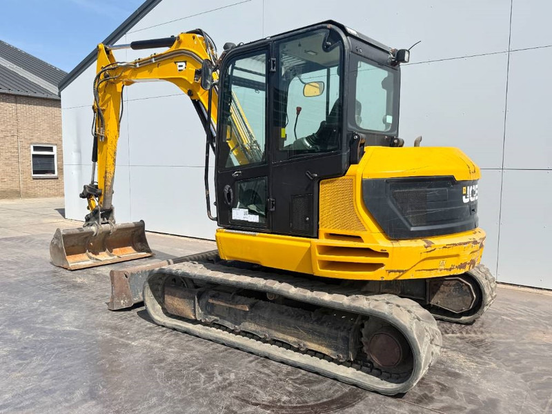 JCB 86C-1 - Hammer Lines / Quick Coupler - Mini excavator: picture 3 JCB 86C-1 - Hammer Lines / Quick Coupler - Mini excavator: picture 3