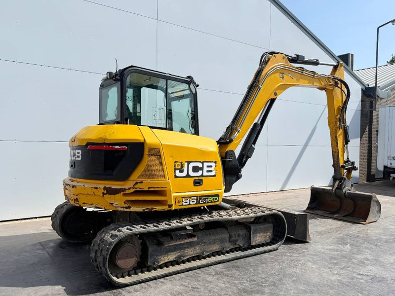 JCB 86C-1 - Hammer Lines / Quick Coupler - Mini excavator: picture 5 JCB 86C-1 - Hammer Lines / Quick Coupler - Mini excavator: picture 5