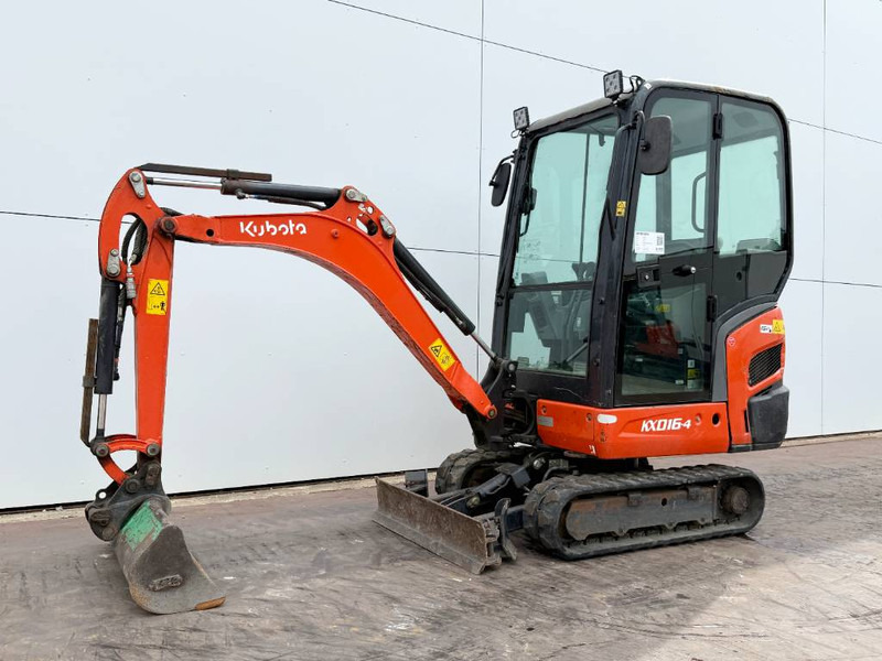 Kubota KX016-4 - Hammer Lines / Quick Coupler - Mini excavator: picture 2 Kubota KX016-4 - Hammer Lines / Quick Coupler - Mini excavator: picture 2