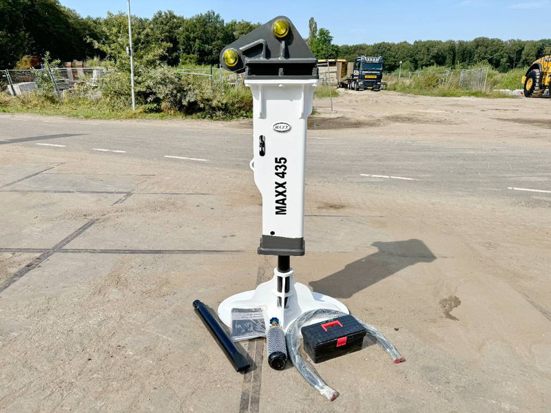 Maxx 435 Hammer (silent)- 6-9ton Machine- backhoe - Hydraulic hammer for Construction machinery: picture 1 Maxx 435 Hammer (silent)- 6-9ton Machine- backhoe - Hydraulic hammer for Construction machinery: picture 1