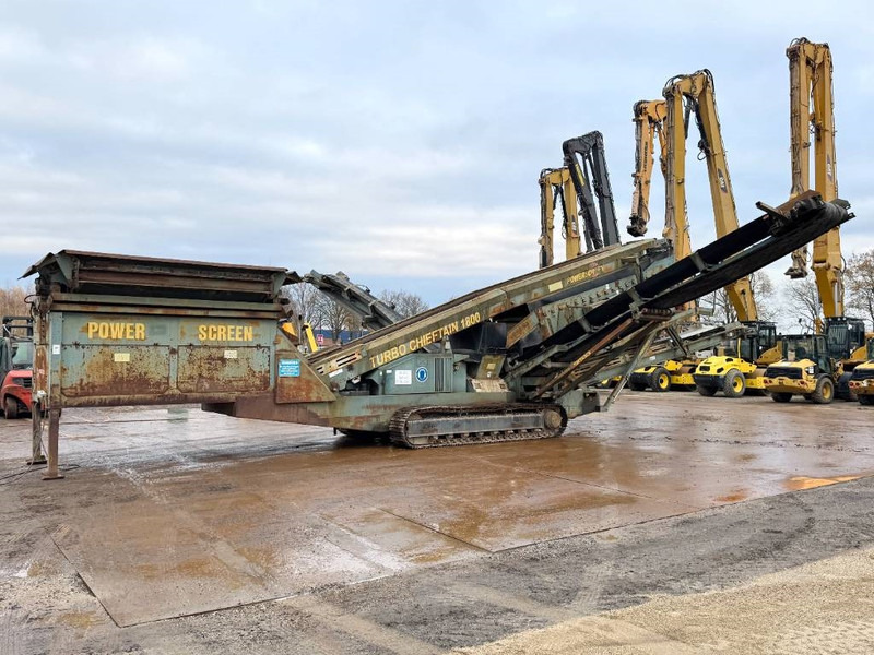Powerscreen Chieftain 1800 - German Machine / Good Condition! - Screener: picture 2 Powerscreen Chieftain 1800 - German Machine / Good Condition! - Screener: picture 2