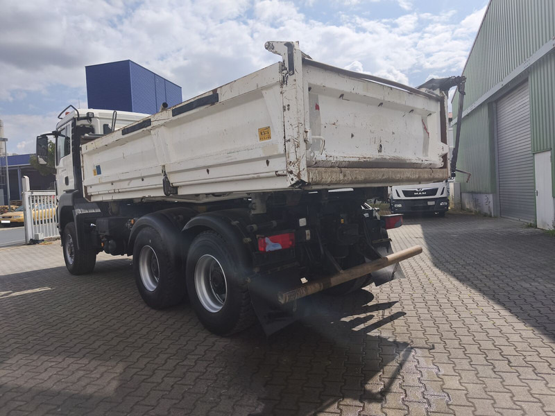 Tipper MAN TGS 26.400 6x6 GL Meiller Dreiseitenkipper Bordmatik Plane Euro: picture 13
