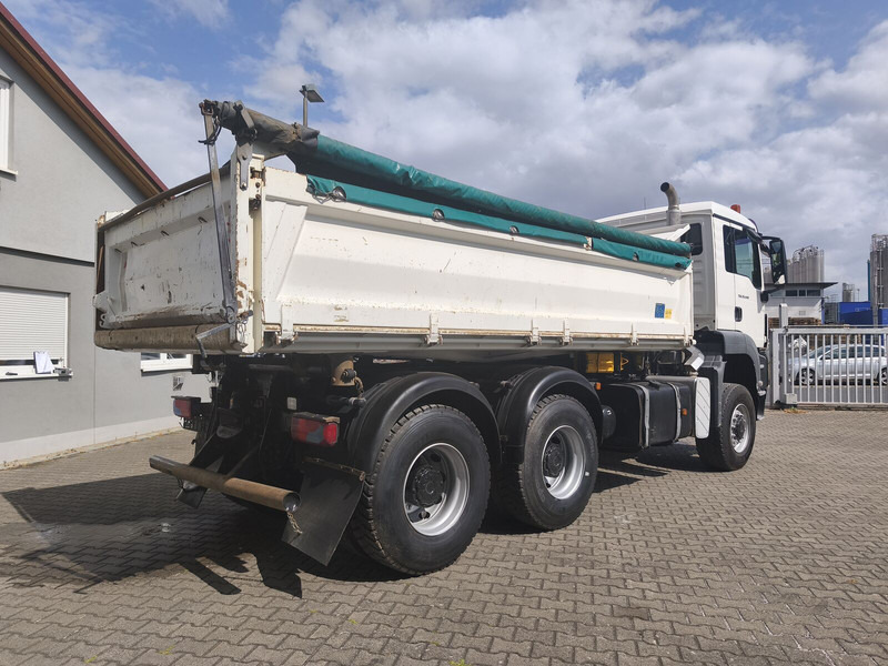 Tipper MAN TGS 26.400 6x6 GL Meiller Dreiseitenkipper Bordmatik Plane Euro: picture 16